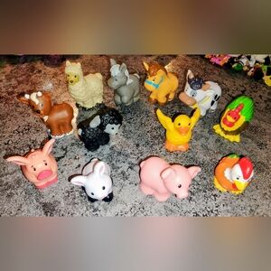 Fisher Price Little People Farm Animals lot